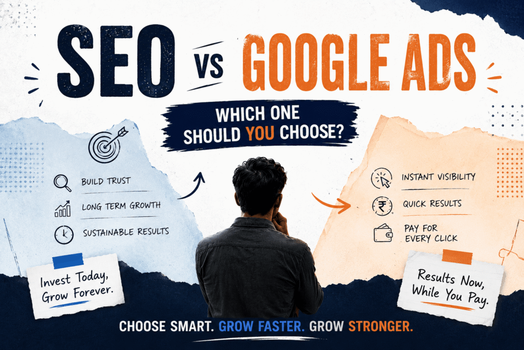 SEO vs Google Ads: Which One Should You Choose?